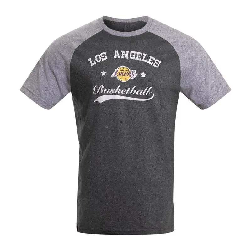 Camiseta Masculina de Basquete Lakers *camiseta nba l.a cinza oi21, xl GG