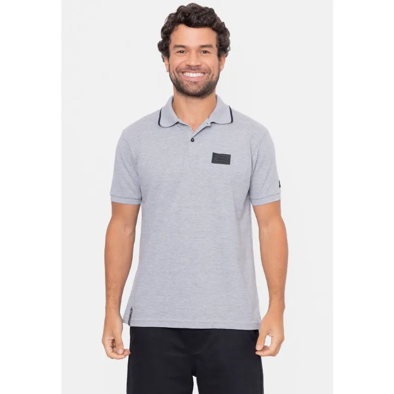 Camisa Polo Starter Piquet Cinza Mescla - P