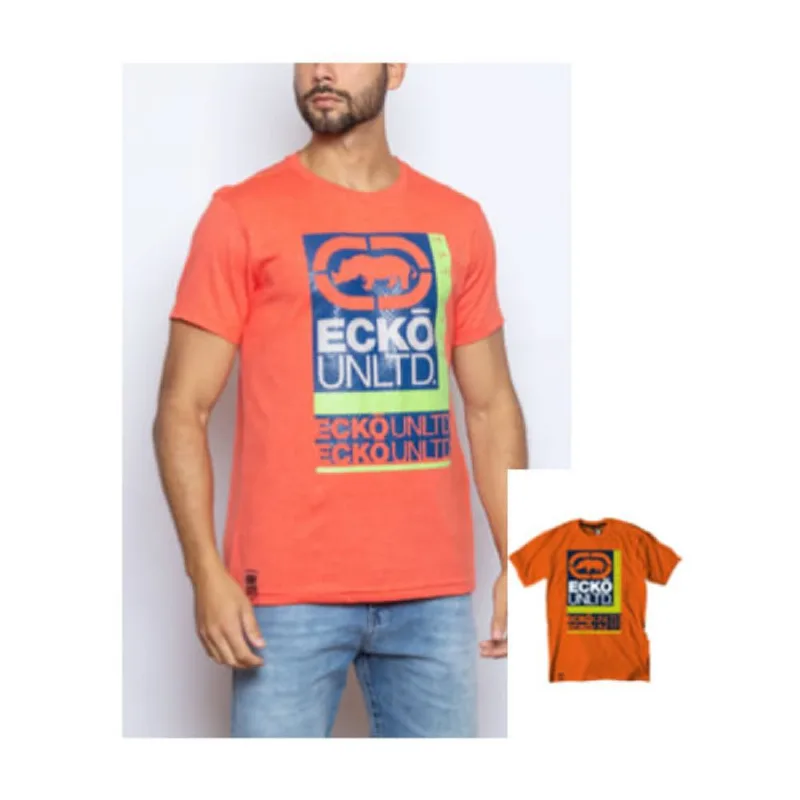 Camiseta Básica Masculina com Estampa Relevo Pitanga K838A - Ecko P