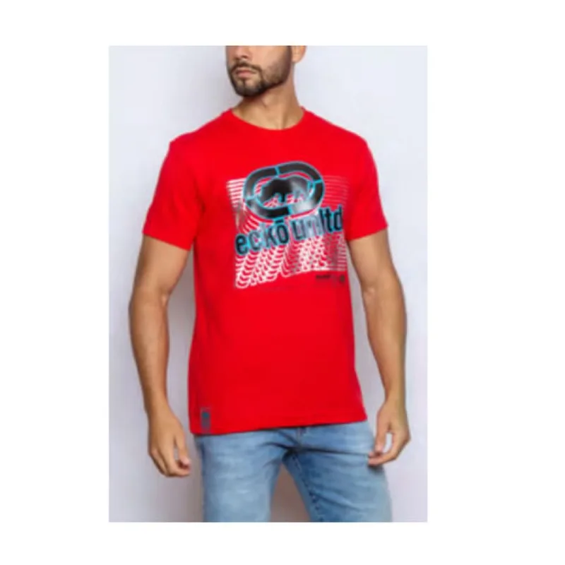 Camiseta Básica Masculina Vermelha K837A - Ecko G