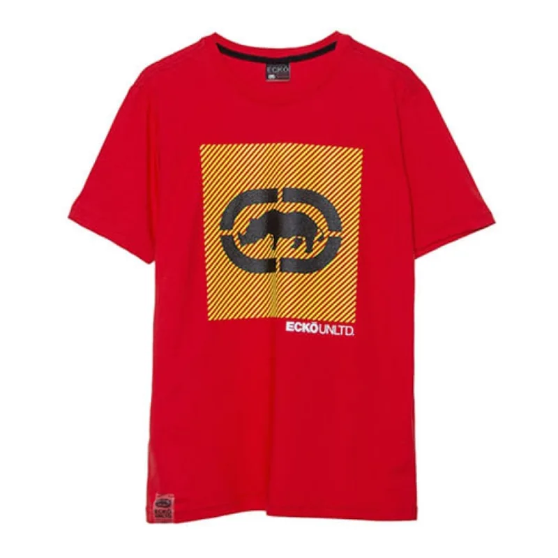 Camiseta Básica Masculina Vermelha K847A - Ecko P