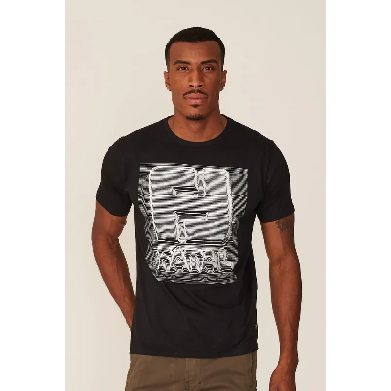 Camiseta Fatal Estampada Preta - P