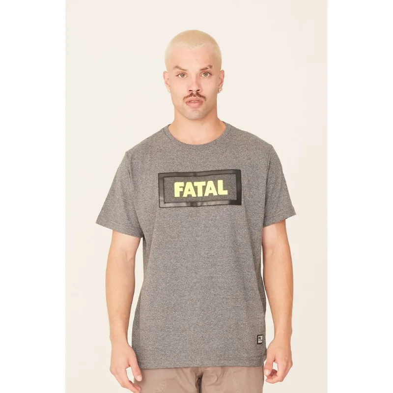 Camiseta Fatal Especial Cinza Mescla Escuro - P