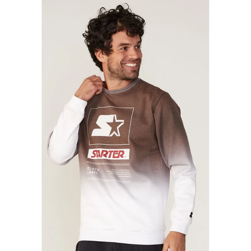 Moletom Starter Fechado Marrom - M