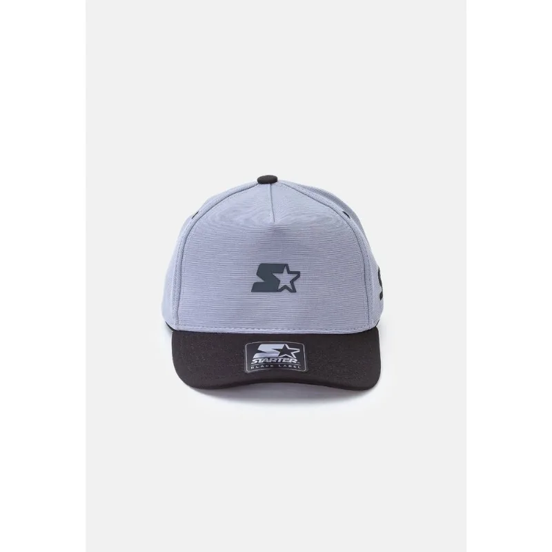 Boné Starter Aba Curva Flex Fit Cinza Escuro - ÚNICO