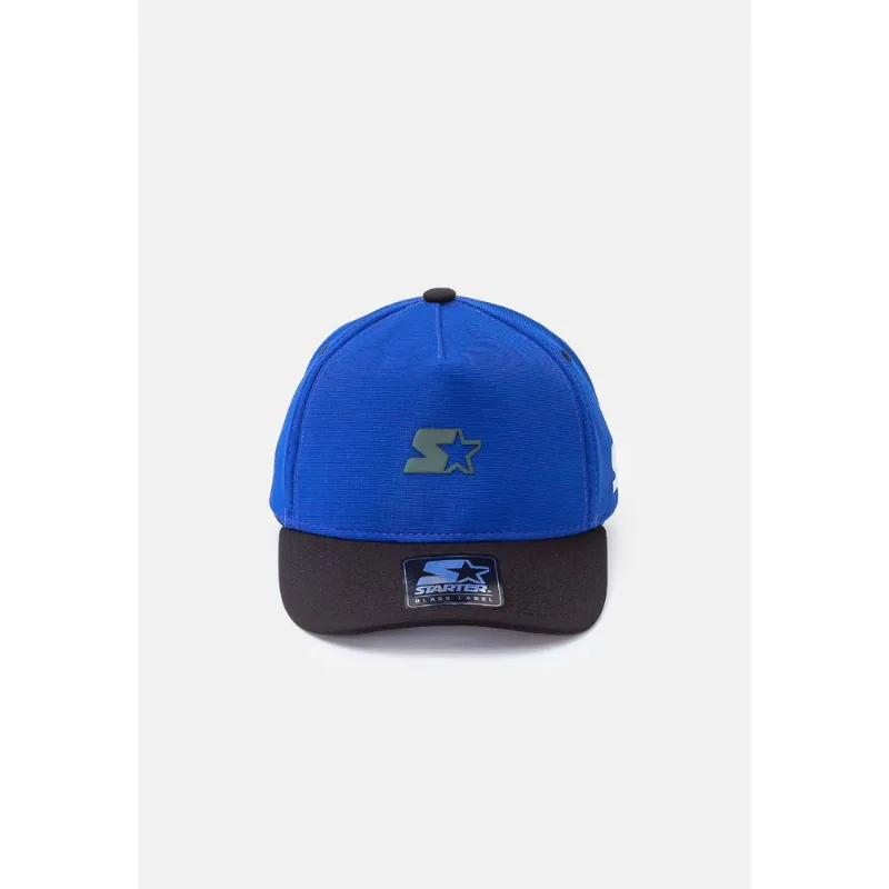 Boné Starter Aba Curva Flex Fit Azul - ÚNICO