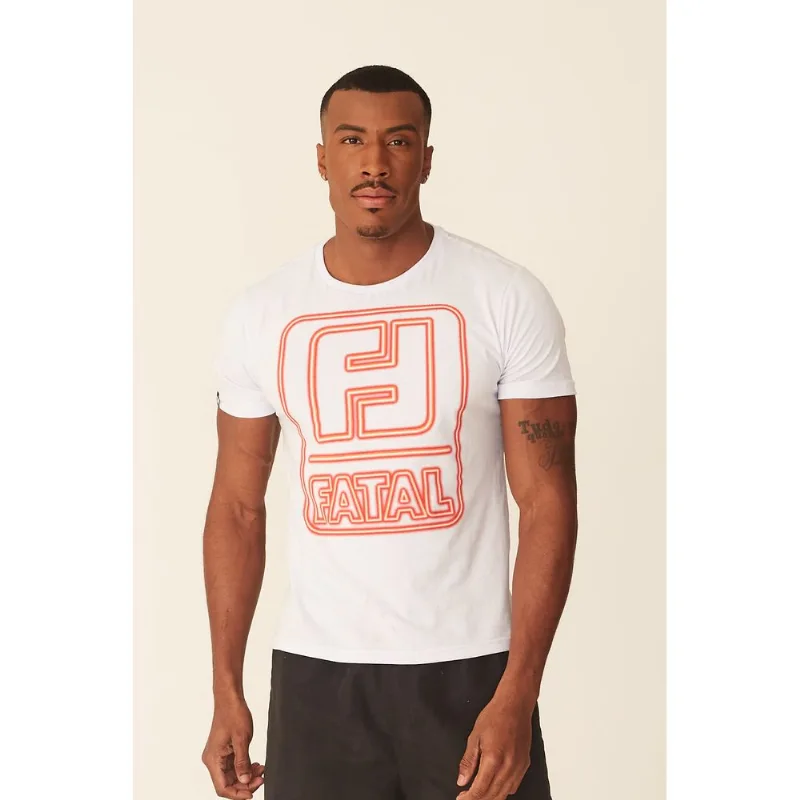 Camiseta Fatal Estampada Branca - G