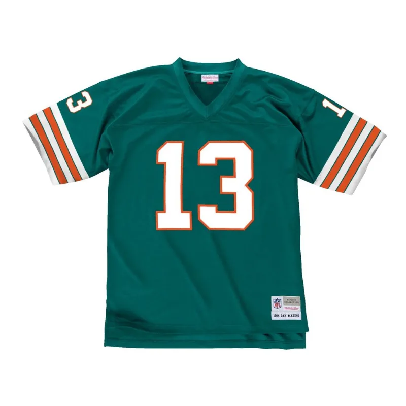 Camisa Mitchell & Ness NFL Legacy Jersey Miami Dolphins 1984 Dan Marino Verde Camiseta Mitchell & Ness NFL Legacy Jersey Dolphins 84 Verde - M