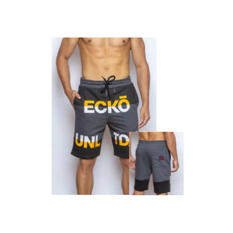 Bermuda de Moletom Masculina Grafite Mescla K590A - Ecko P