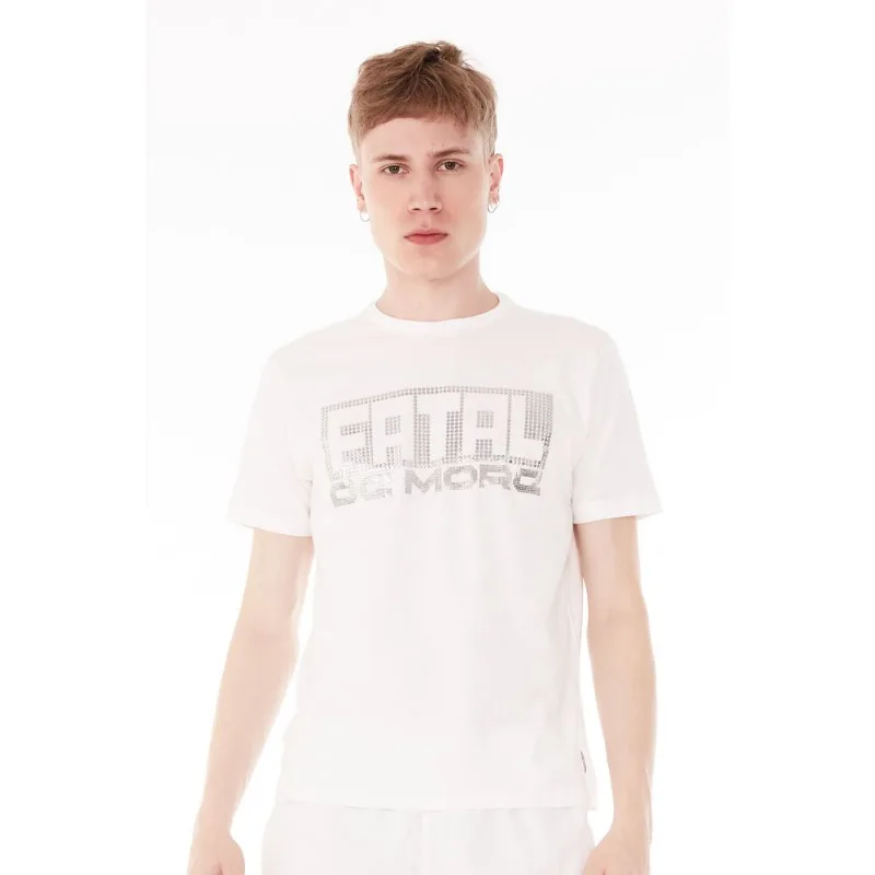 Camiseta Fatal Estampada Off White - M