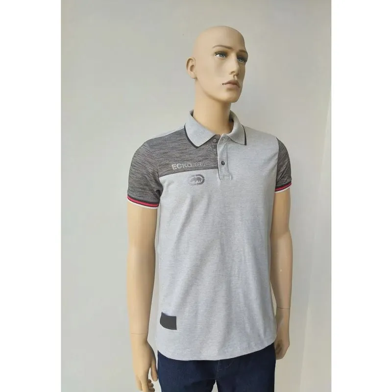 Polo Piquet Ecko Cinza