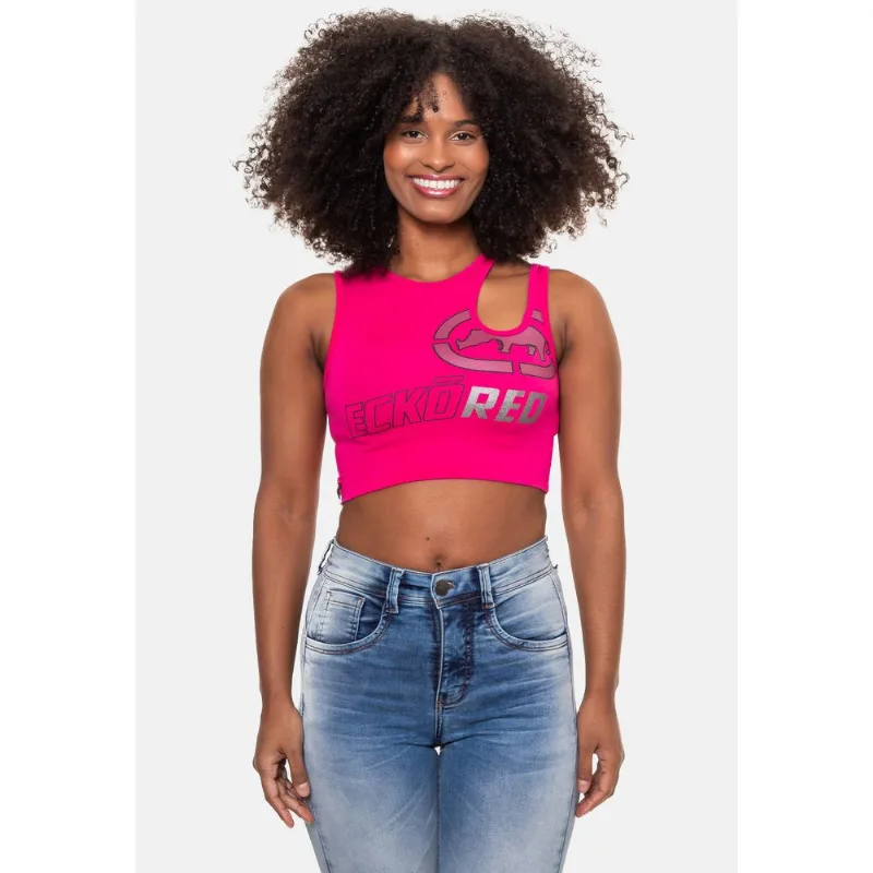 Regata Ecko Top Feminina Bright Rosa - G