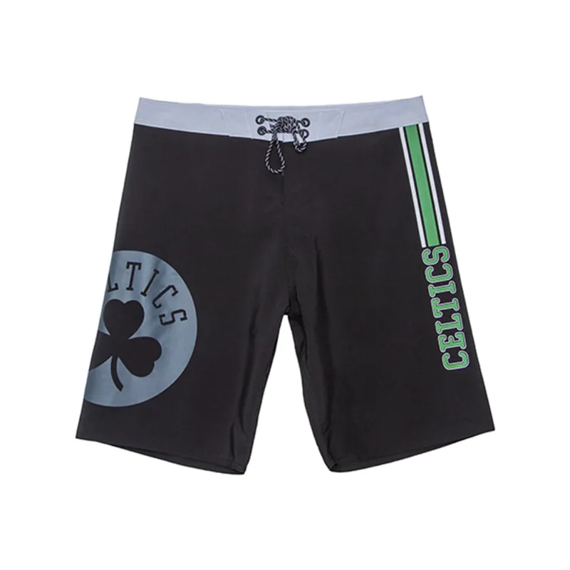 Boardshort Sintético Masculino Estampado Boston Celtics Preto N694A - NBA 48