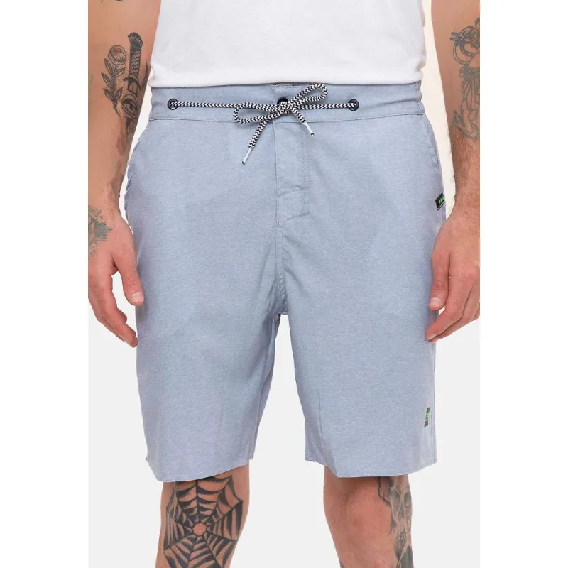 Boardshort HD Híbrido Cinza Claro - 46