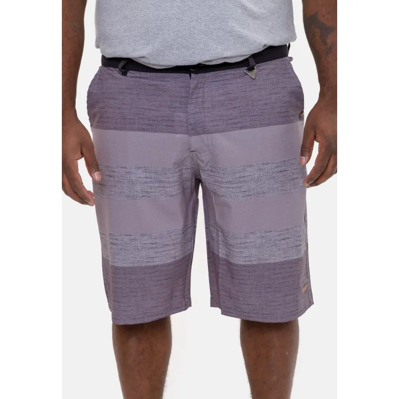 Boardshort HD Plus Size Híbrido Cinza Escuro - 54