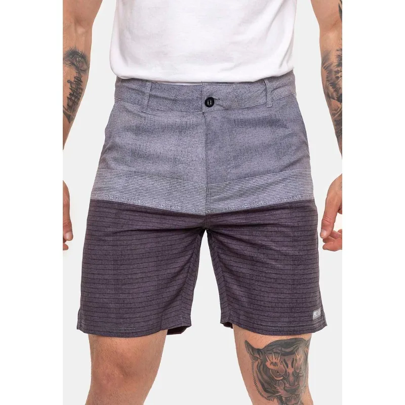 Boardshort Onbongo Híbrido Cinza Escuro - 46