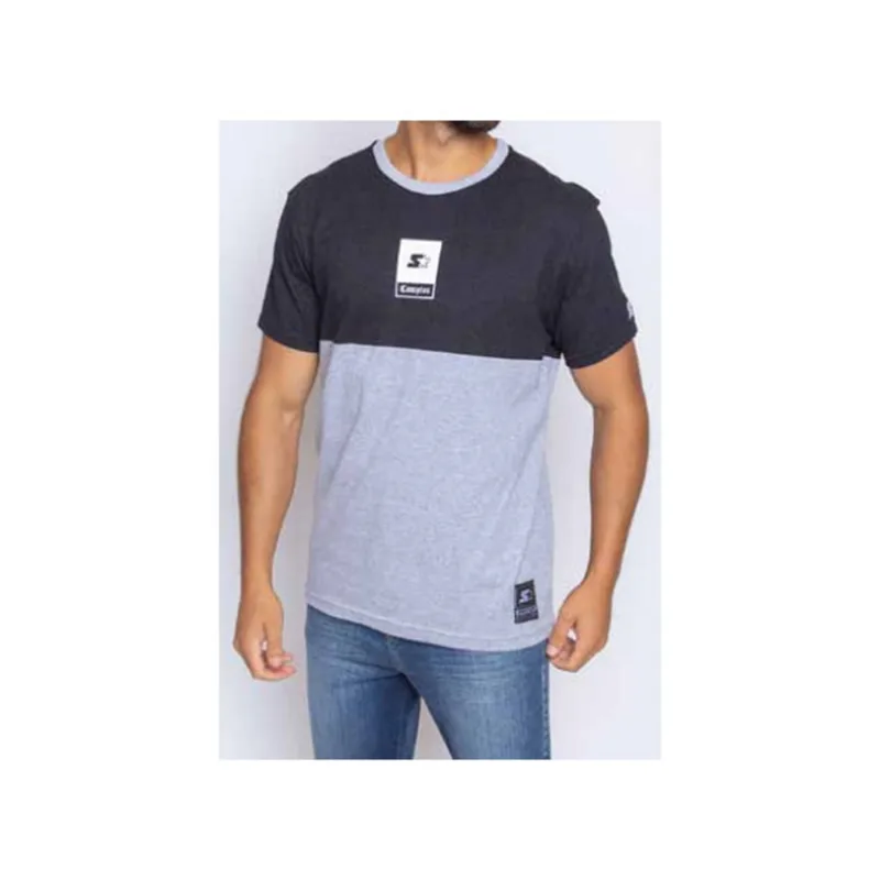 Camiseta Especial Masculina Especial Preto Mescla T972A - Starter G