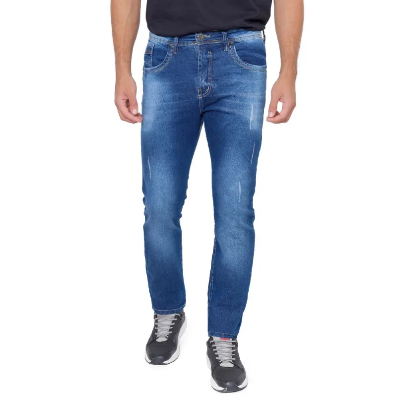 Calça Jeans Fatal Slim Azul - 46
