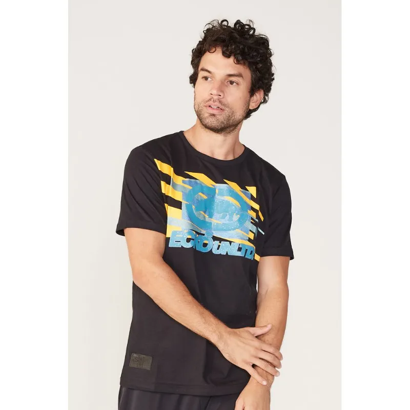 Camiseta Ecko Estampada Preta - GG