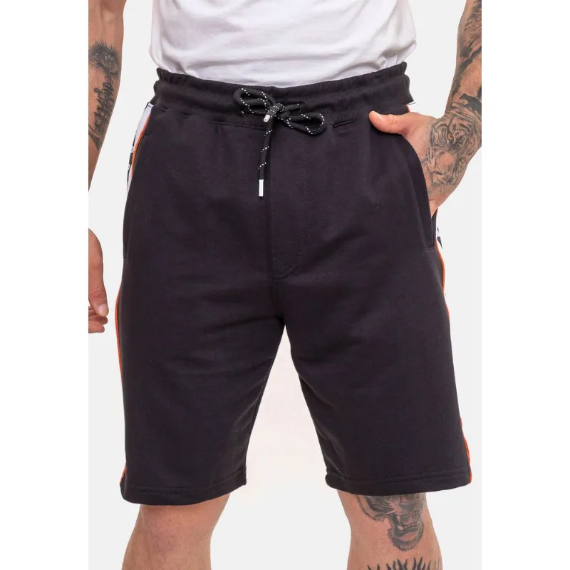 Bermuda HD Moletom Line Preta - G