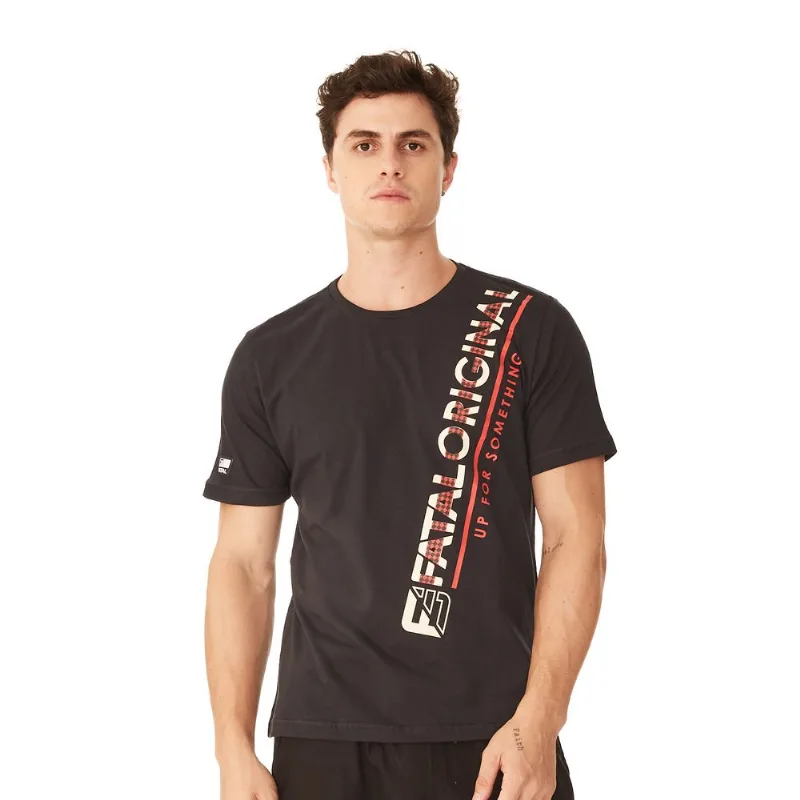 Camiseta Fatal Estampada Preta - P