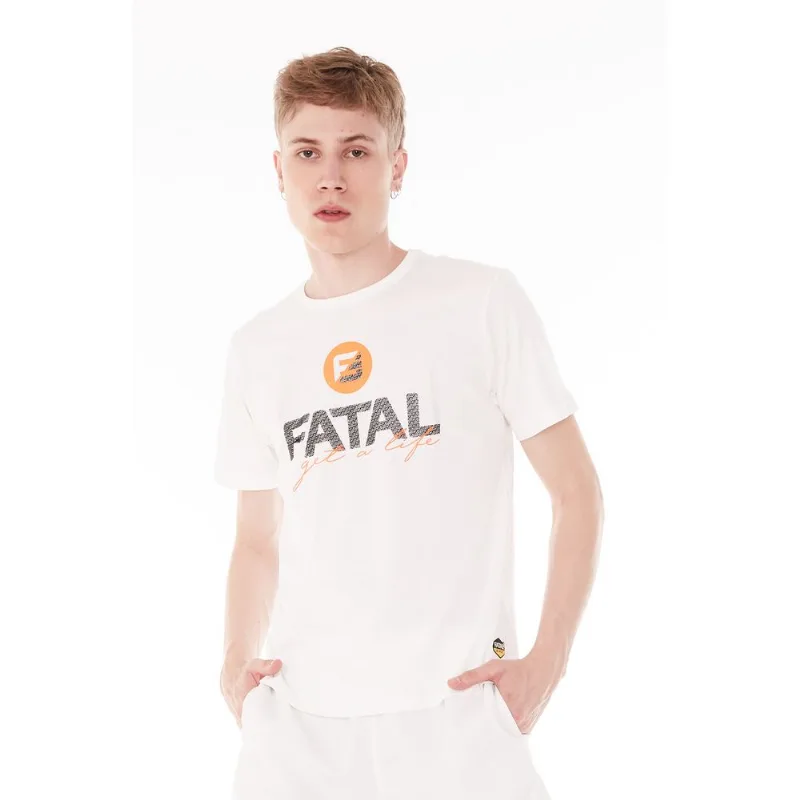Camiseta Fatal Get a Life Off White - P