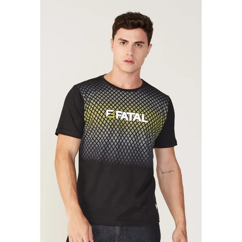 Camiseta Fatal Estampada Preta - G