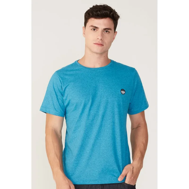 Camiseta Fatal Estampada Azul Marinho Mescla - G