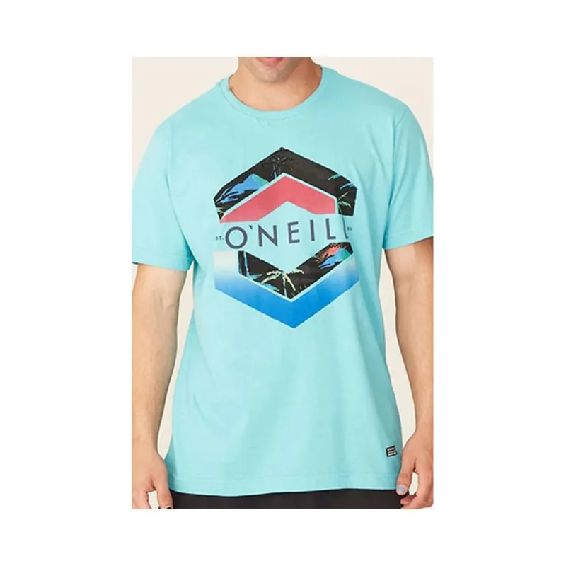 Camiseta básica masculina estampada 9388a - o'neill