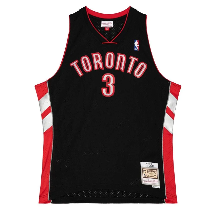 Regata Mitchell & Ness Swingman Jersey Toronto Raptors 2012-13 Kyle Lowry Preta - G