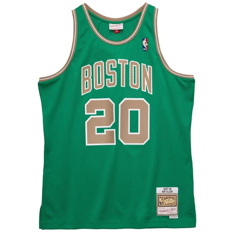 Regata Mitchell & Ness Swingman Jersey Boston Celtics Ray Allen 2007-2008 Verde - M