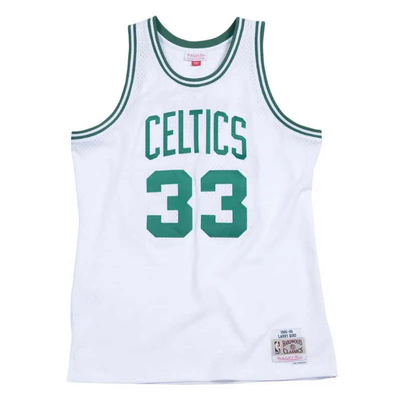 Regata Mitchell & Ness Home Swingman Jersey Boston Celtics 1985-86 Larry Bird Branca - GG