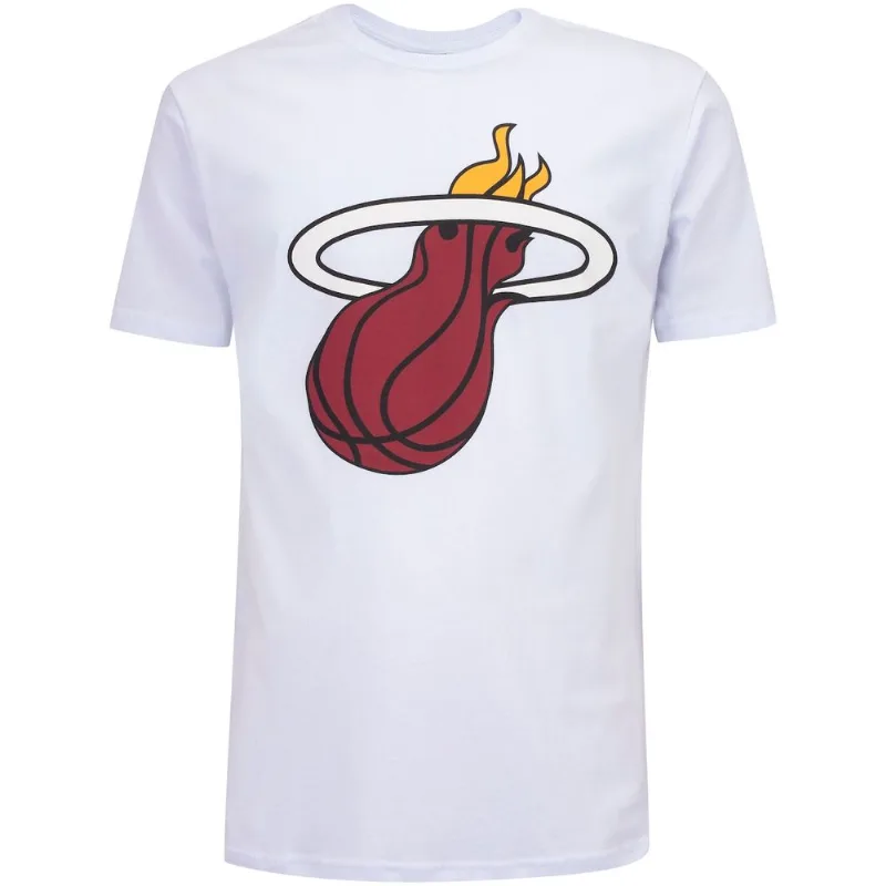 Camiseta Miami Heat NBA Estampada - Masculina Branco GG