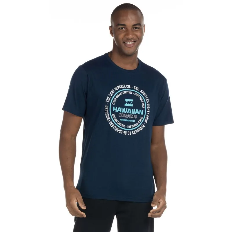 Camiseta HD Manga Curta Estampada 9862A - Masculina
