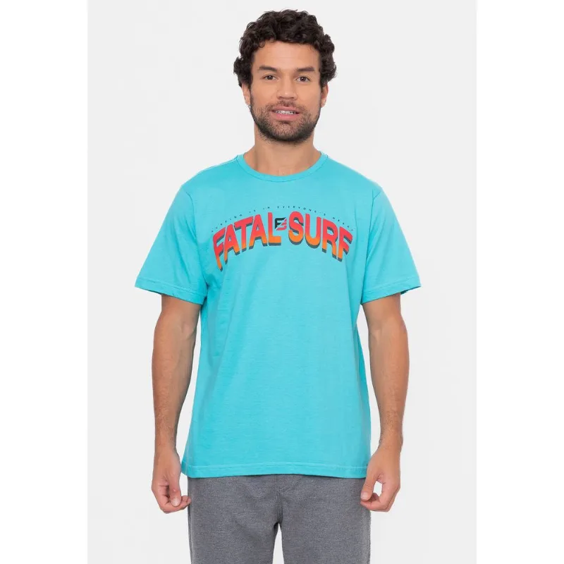 Camiseta Fatal Heart Azul - G
