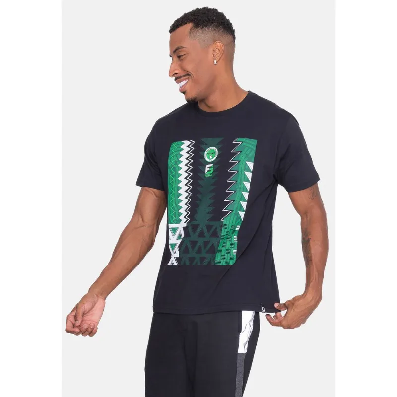Camiseta Fatal Estampada Niger Preta - P