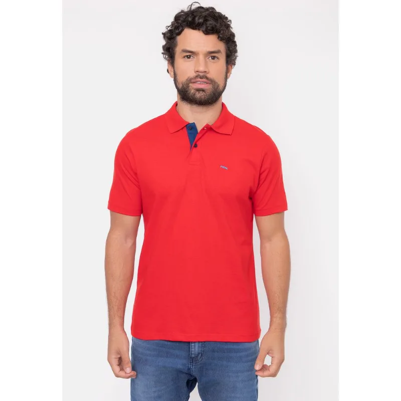 Camisa Polo Fatal Basic Mind Vermelha - GG