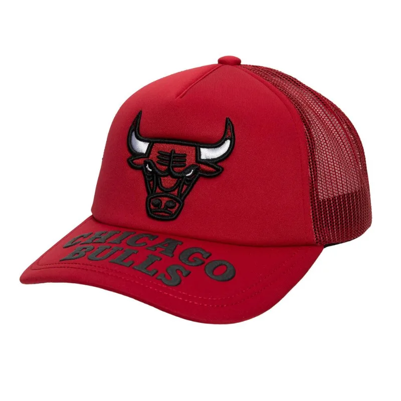 Boné Mitchell & Ness NBA Puff The Magic Truck Chicago Bulls Vermelho - ÚNICO