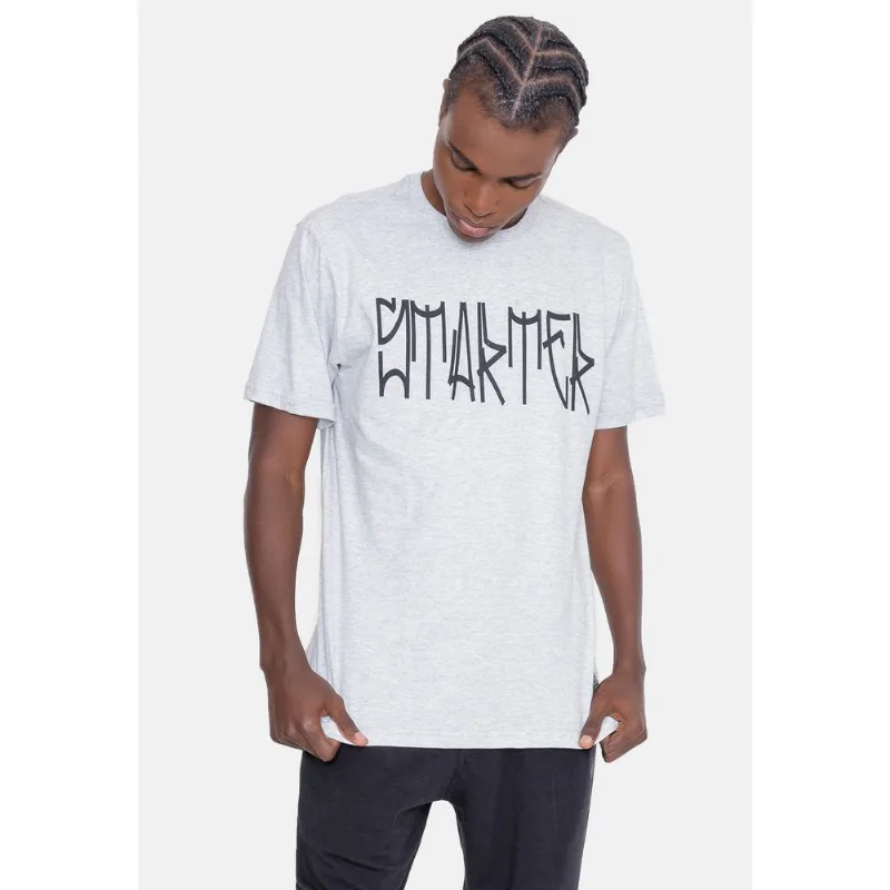 Camiseta Starter Pixo Cinza Mescla - P