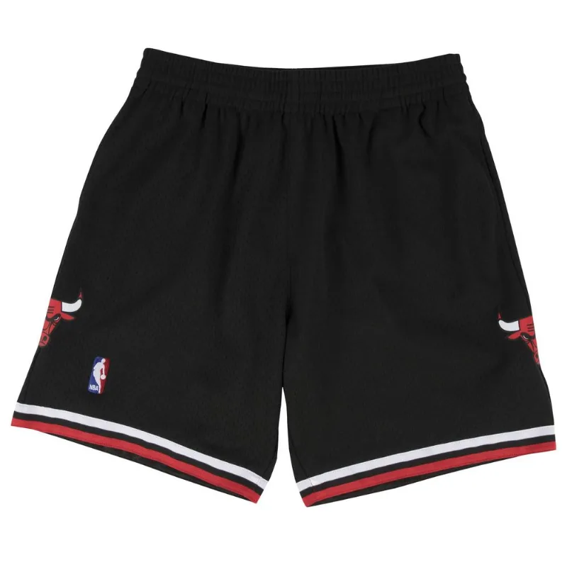 Shorts Mitchell & Ness Jersey Swingman Chicago Bulls Alternate 1997-98 Preto - M