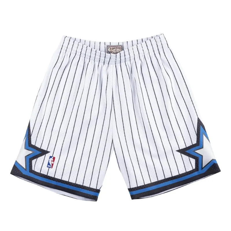 Shorts Mitchell & Ness Swingman Orlando Magic 1993-94 Branco - Plus M