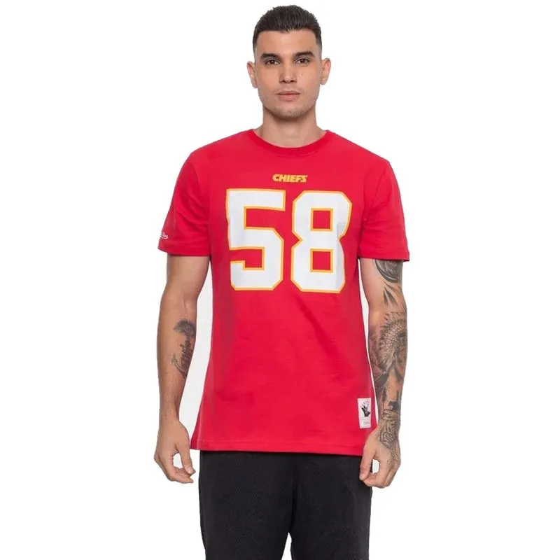 Camiseta mitchell & ness nfl kansas city chiefs derrick thomas