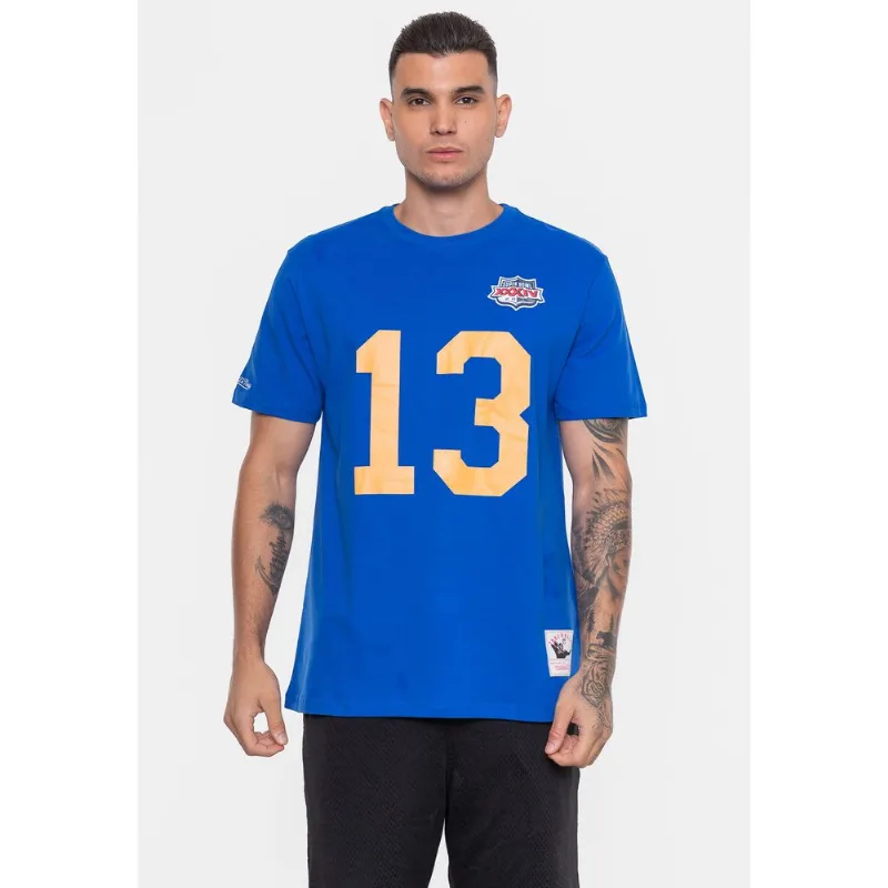 Camiseta Mitchell & Ness NFL SuperBowl Los Angeles Rams Kurt Warner Azul Camiseta Mitchell & Ness NFL Los Angeles Rams Kurt Warner Azul - M