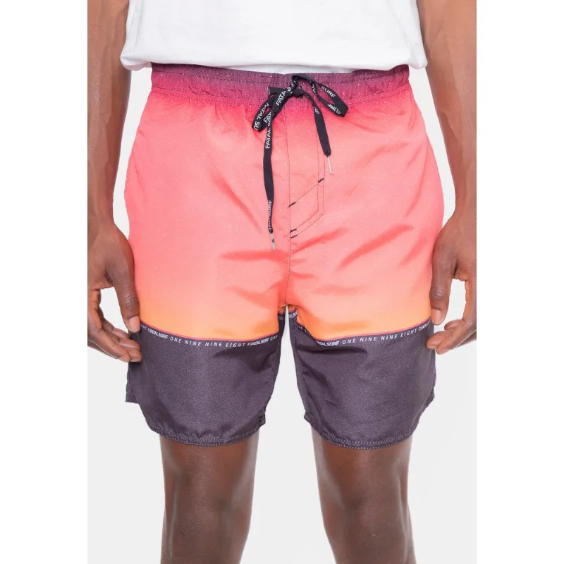 Shorts Fatal Surf Laranja - M