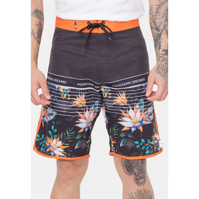 Boardshort HD Famous Laranja - 42