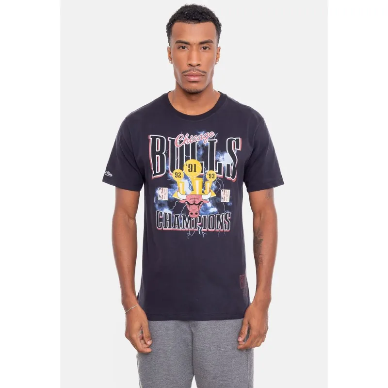 Camiseta Mitchell & Ness NBA Playoffs Preta - GG