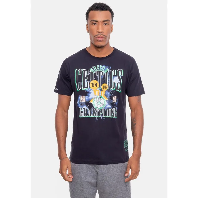 Camiseta Mitchell & Ness Nba Playoffs Preta - G