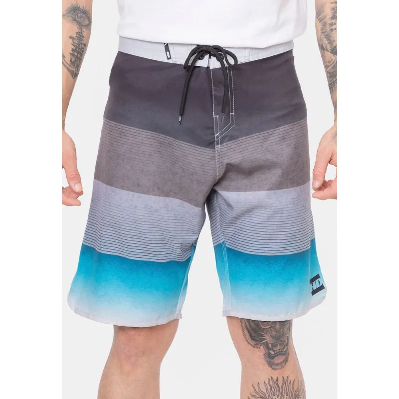 Boardshort HD Disrupted Cinza - 38
