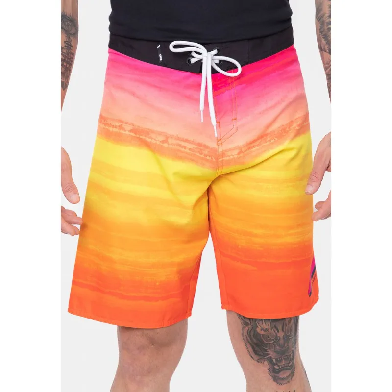 Boardshort HD Rising Sun Rosa - 38