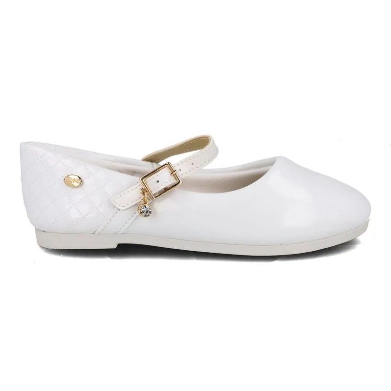 Sapatilha Klin Mary Jane Infantil Branco Casual 27